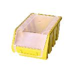 Plastov box Ergobox 3 Plus 12,6 x 17 x 24 cm, lut