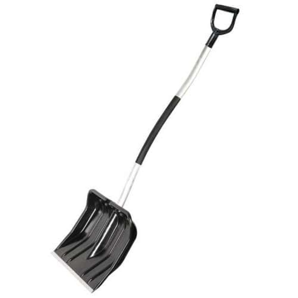 Plastové hrablo s hliníkovou násadou, šířka 46,5 cm (MB-1179012)