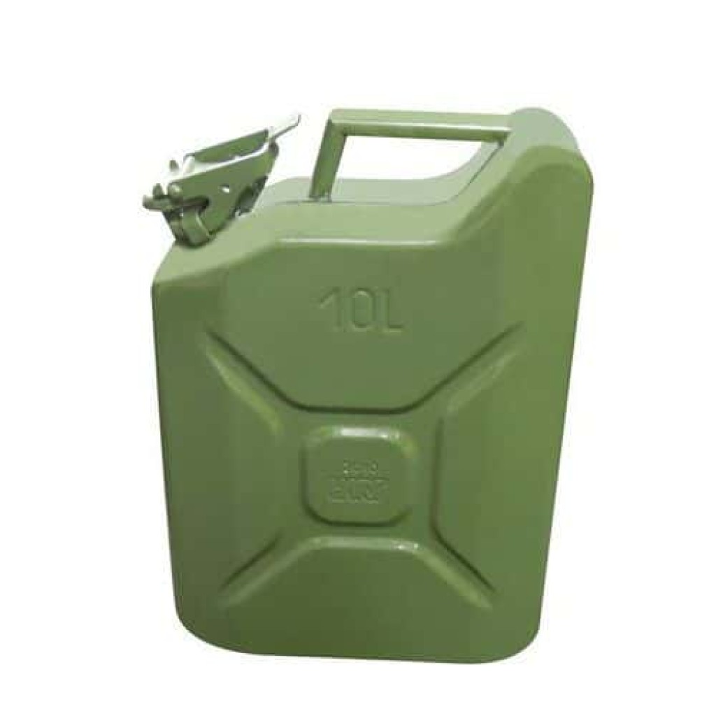 Plechový kanystr, zelený, 10 l (MB-827268)