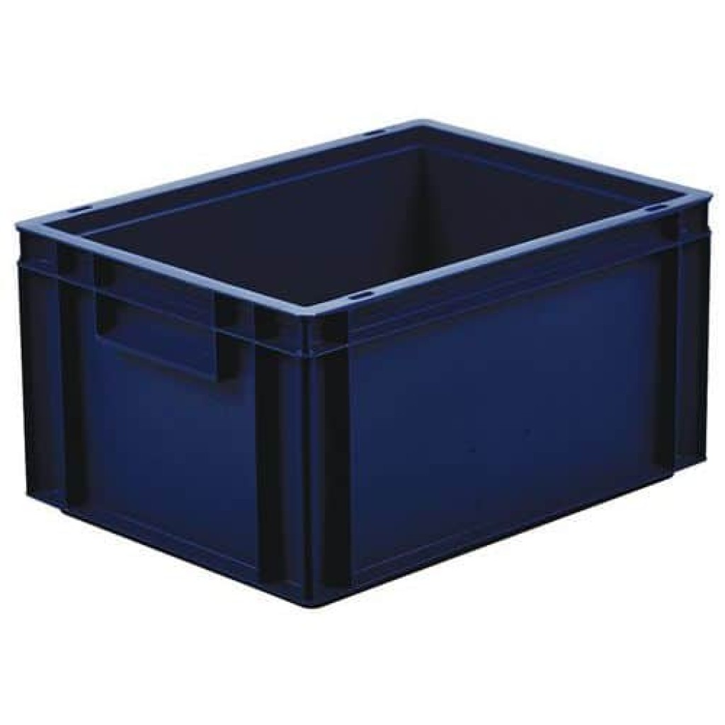Stohovatelná plastová přepravka PP Manutan, 19 l (MB-1652924)