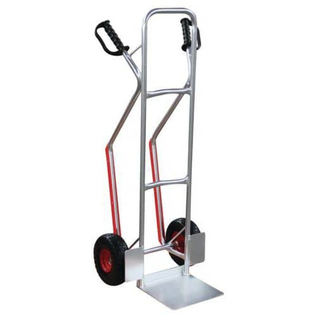 Hliníkový rudl Manutan RU56 s plnými koly, do 200 kg (MB-1500005)