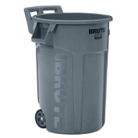 (obrázek pro) Pojízdný plastový kontejner Rubbermaid Brute, objem 166,5 l