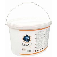 (obrázek pro) Sypký sorbent Ikasorb 1850, sorpční kapacita 10,5 l, balení kyblík 10 kg