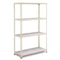 (obrázek pro) Kovový regál Rapid 2, 160 x 152,5 x 30,5 cm, 110 kg/police, 4 ocelové panely, pozink