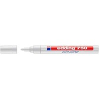 (obrázek pro) Průmyslový lakový popisovač Edding 750, balení 10 ks, bílý