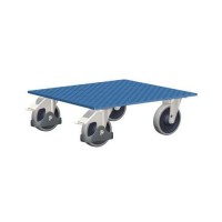(obrázek pro) Přepravní plošina, do 400 kg, 17 x 50 x 50 kg, modrá