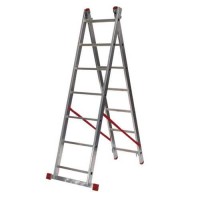 (obrázek pro) Hliníkový žebřík HOBBY, 2 x 7 příček