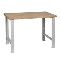 (obrázek pro) Dílenský stůl Weld, 84 x 120 x 68,5 cm, šedý