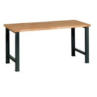 (obrázek pro) Dílenský stůl Weld, 84 x 120 x 68,5 cm, antracit