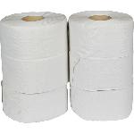 Toaletní papír Jumbo 2vrstvý, 19 cm, 105 m, 75% bílá, 6 rolí