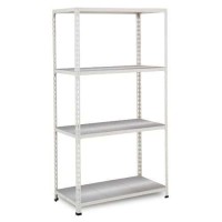 (obrázek pro) Kovový regál Rapid 2, 160 x 122 x 45,5 cm, 115 kg/police, 4 ocelové police, pozink