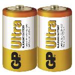 Alkalická baterie GP Ultra LR20 (D) fólie