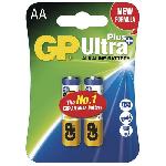 Alkalická baterie GP Ultra Plus LR6 (AA), blistr