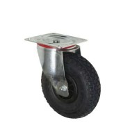 (obrázek pro) Bantamové kolo s přírubou, průměr 260 mm, otočné, valivé ložisko