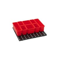 (obrázek pro) Sada přihrádek s držákem QBRICK System SET nr. 7, 8 ks