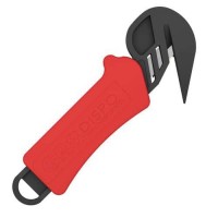 (obrázek pro) Rozřezávač fólií a kartonů GR8 Dispo, 10 ks, červený