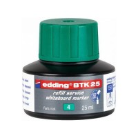 (obrázek pro) Náhradní inkoust pro popisovače na bílé tabule edding BTK 25, zelený