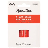 (obrázek pro) Alkalická baterie Manutan Expert AAA (LR03), 4 ks