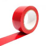 Podlahová páska C-tape, šířka 50 mm, červená
