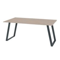 (obrázek pro) Kancelářský stůl Shape, 120 x 80 x 75 cm, šikmé provedení, podnoží antracit, dub