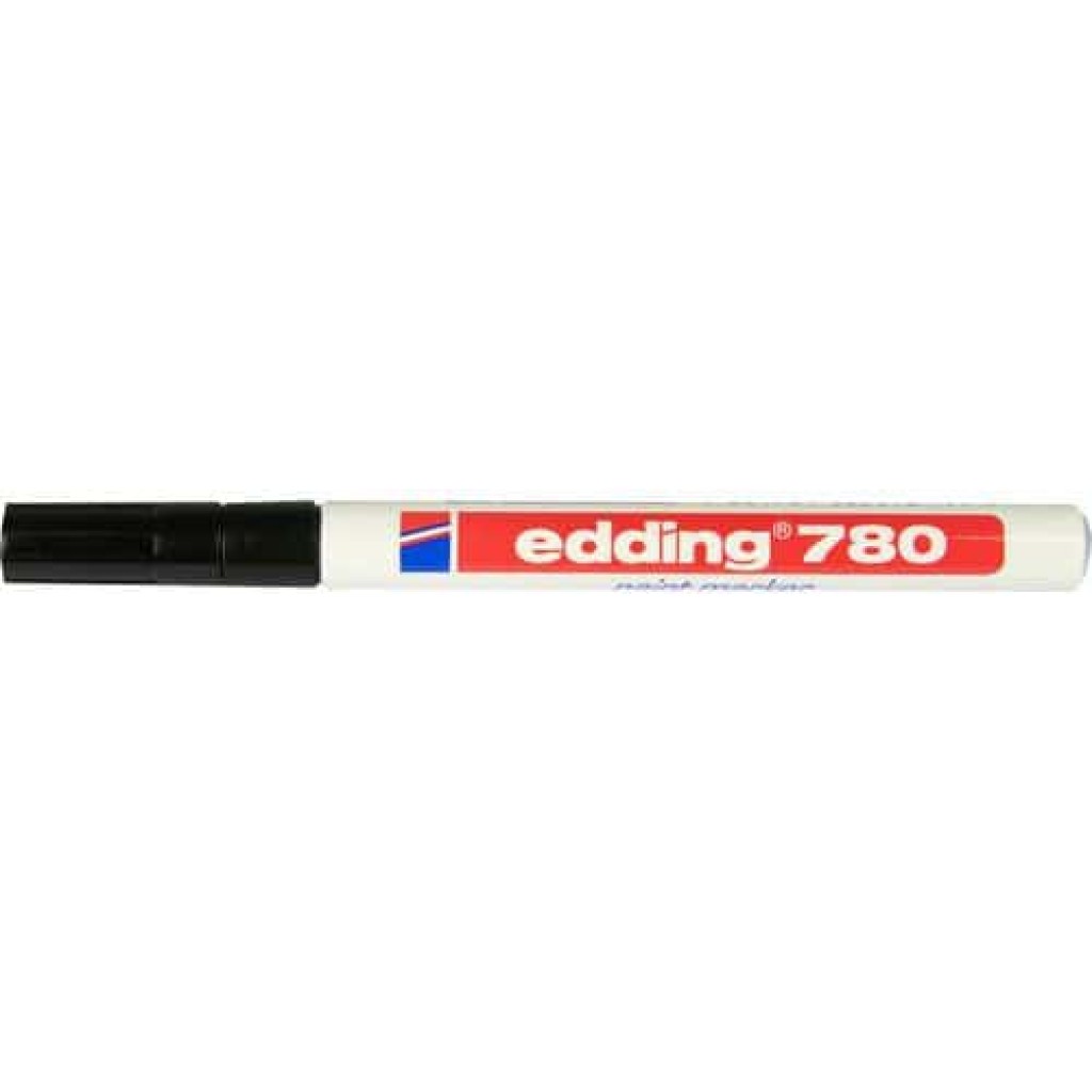 (obrázek pro) Průmyslový lakový popisovač Edding 780, balení 10 ks, černý