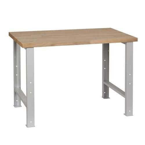 (obrázek pro) Dílenský stůl Weld, 84 x 120 x 68,5 cm, šedý