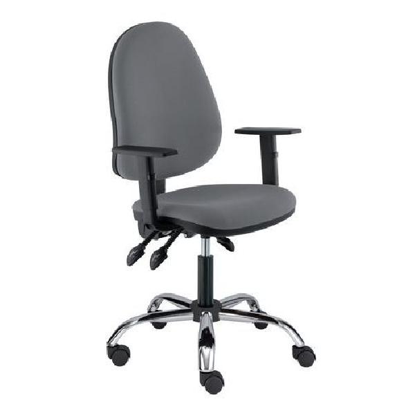 Kancelářská židle Patrik, šedá (MB-239727)