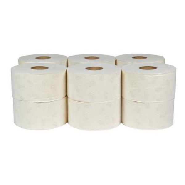 Fotografie Toaletní papír Tork Advanced T1 2vrstvý, 19 cm, 850 útržků, bílá, 12 rolí (MB-453131)