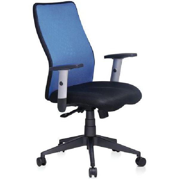 Fotografie Kancelářská židle Manutan Penelope, modrá (MB-1132132)