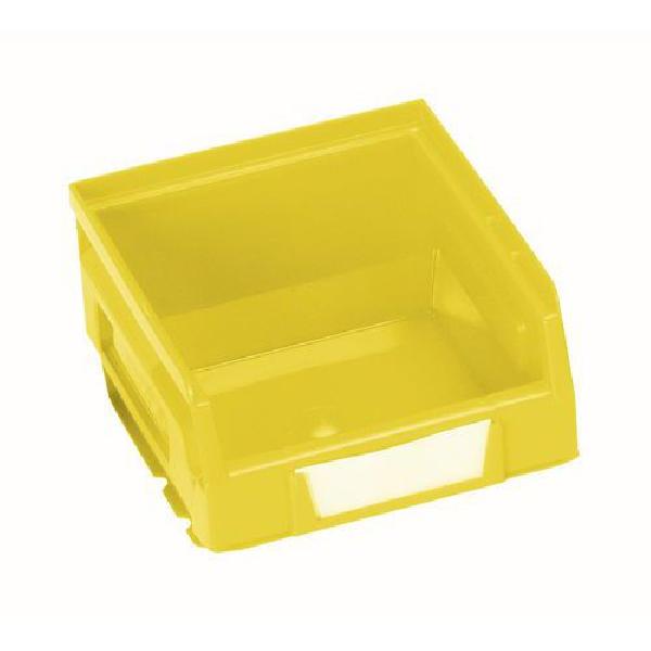 Plastový box Manutan 6,2 x 10,3 x 12 cm, žlutý (MB-840013)