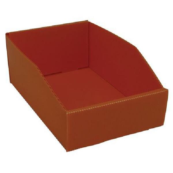 Plastový box PP, 10,5 x 18 x 28 cm, oranžový (MB-0152703)