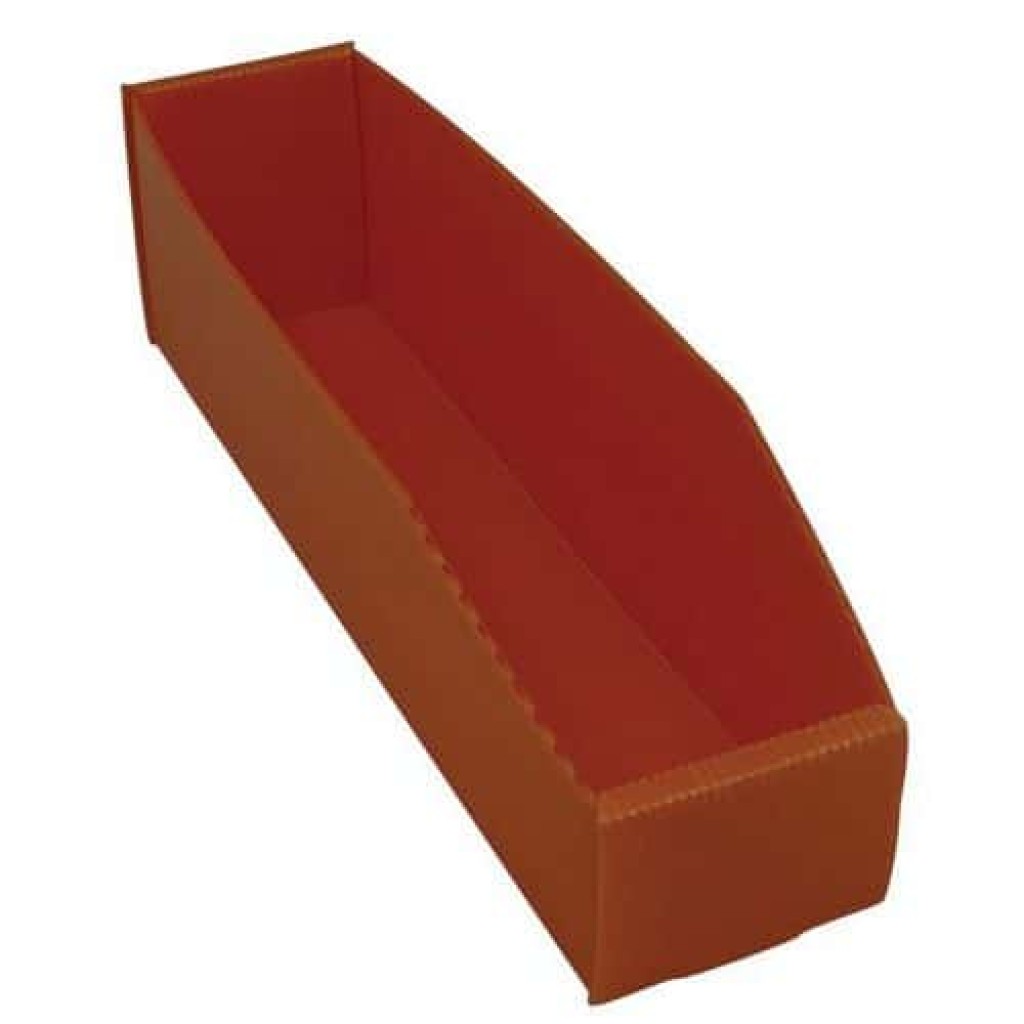 (obrázek pro) Plastový box PP, 10,5 x 9 x 38 cm, oranžový