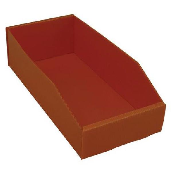 Plastový box PP, 10,5 x 18 x 38 cm, oranžový (MB-0152706)