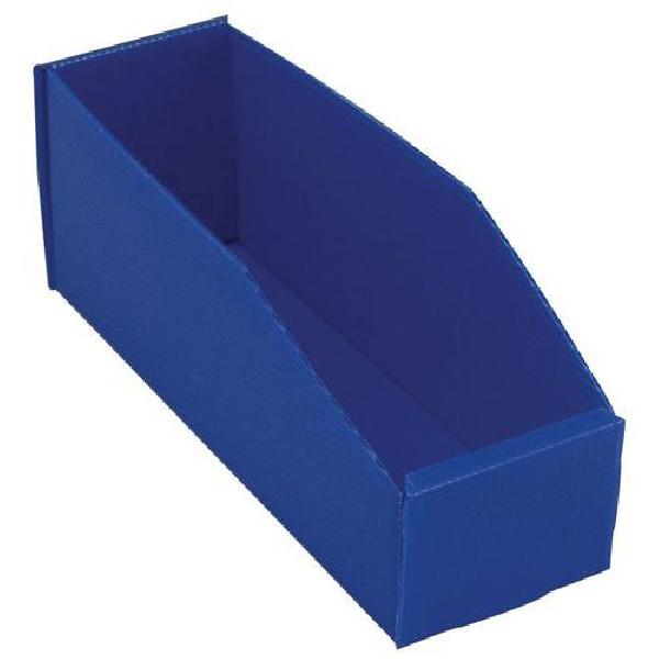 Plastový box PP, 10,5 x 9 x 28 cm, modrý (MB-0152709)