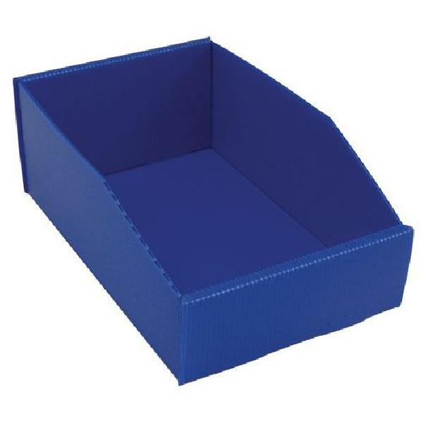 Plastový box PP, 10,5 x 18 x 28 cm, modrý (MB-0152710)