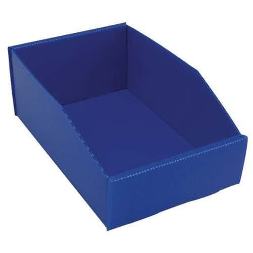 (obrázek pro) Plastový box PP, 10,5 x 18 x 28 cm, modrý
