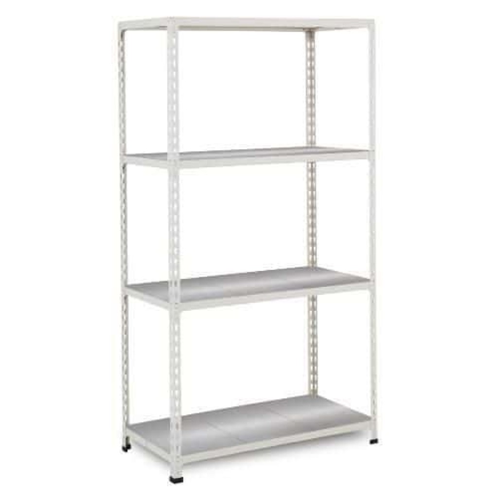 (obrázek pro) Kovový regál Rapid 2, 160 x 122 x 45,5 cm, 115 kg/police, 4 ocelové police, pozink