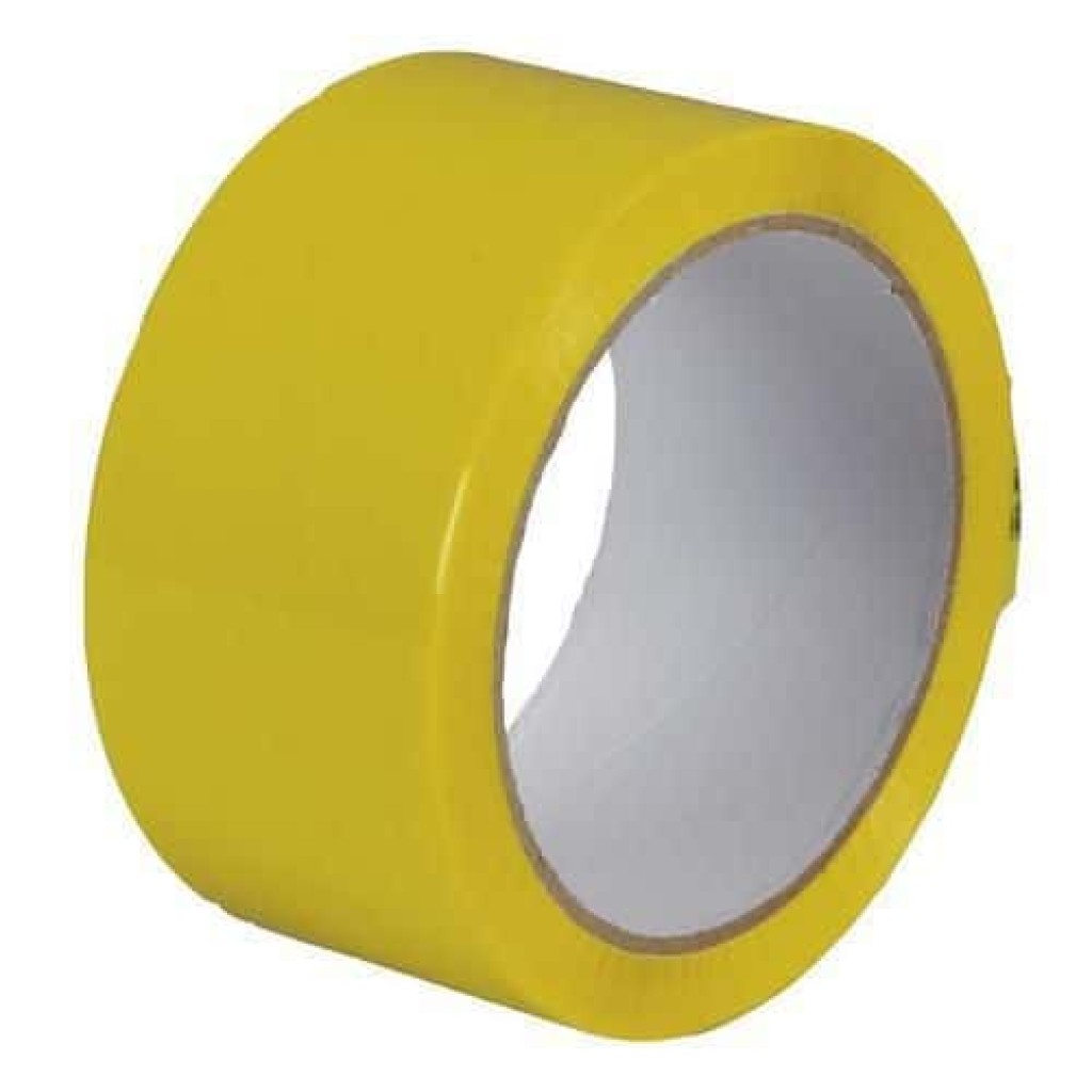 (obrázek pro) Lepicí páska, šířka 48 mm, žlutá