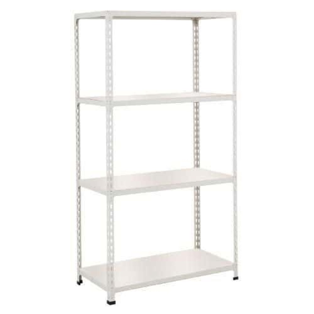 (obrázek pro) Kovový regál Rapid 2, 160 x 122 x 61 cm, 200 kg/police, 4 laminované police, pozink