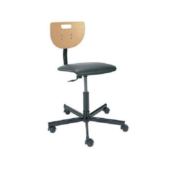 Pracovní židle Werek Plus s tvrdými kolečky (MB-1026177)