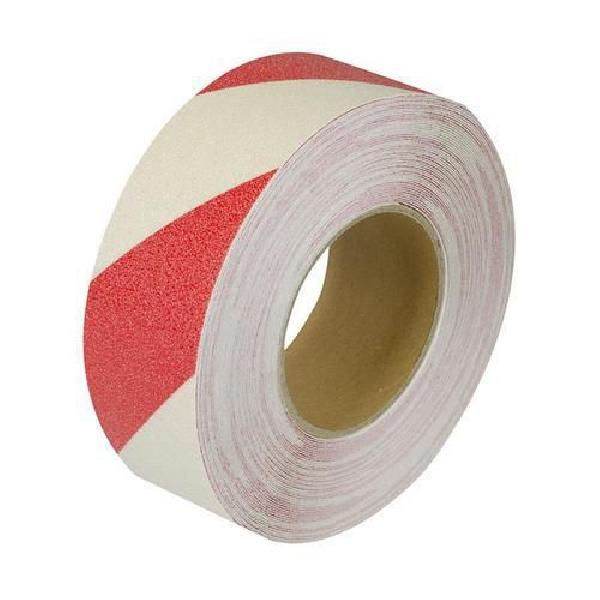 Fotografie Protiskluzová podlahová páska, 18 m, bílá/červená (MB-731201)