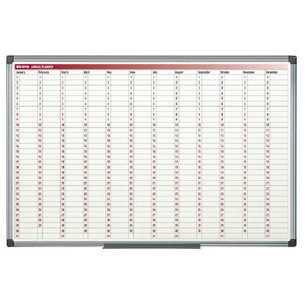 Magnetická roční plánovací tabule Ginger (MB-880087)