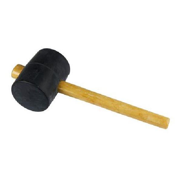 Fotografie Gumová palice s dřevěnou rukojetí, průměr 90 mm (MB-827234)