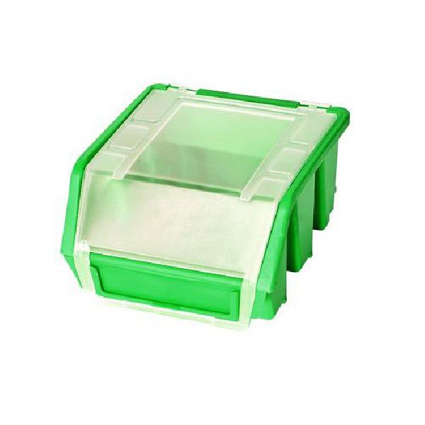 Plastový box Ergobox 1 Plus 7,5 x 11,6 x 11,2 cm, zelený (MB-1179157)