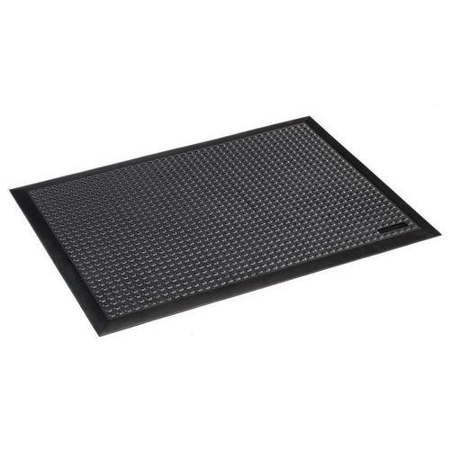 (obrázek pro) Protiúnavová rohož Skystep™ s bublinkovým povrchem, černá, 60 x 90 x 1,3 cm