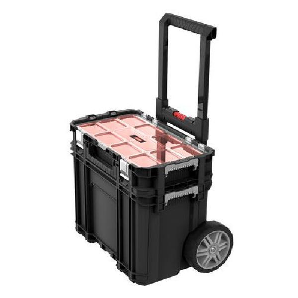 Mobilní kufr na nářadí Curver Connect Cart s organizérem, 12 přihrádek (MB-122165)
