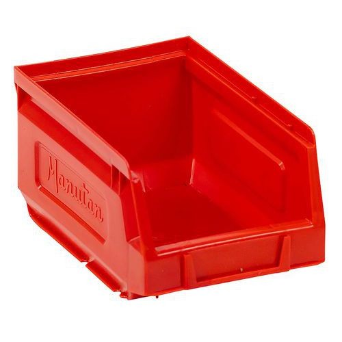 (obrázek pro) Plastový box Manutan Expert 8,3 x 10,3 x 16,5 cm, červený