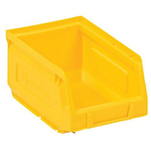 (obrázek pro) Plastový box Manutan Expert 8,3 x 10,3 x 16,5 cm, žlutý