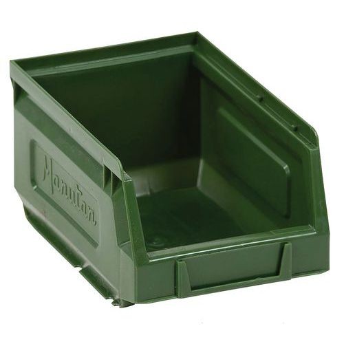 (obrázek pro) Plastový box Manutan Expert 8,3 x 10,3 x 16,5 cm, zelený