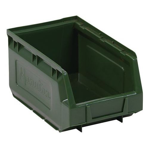(obrázek pro) Plastový box Manutan Expert 12,5 x 14,5 x 24 cm, zelený